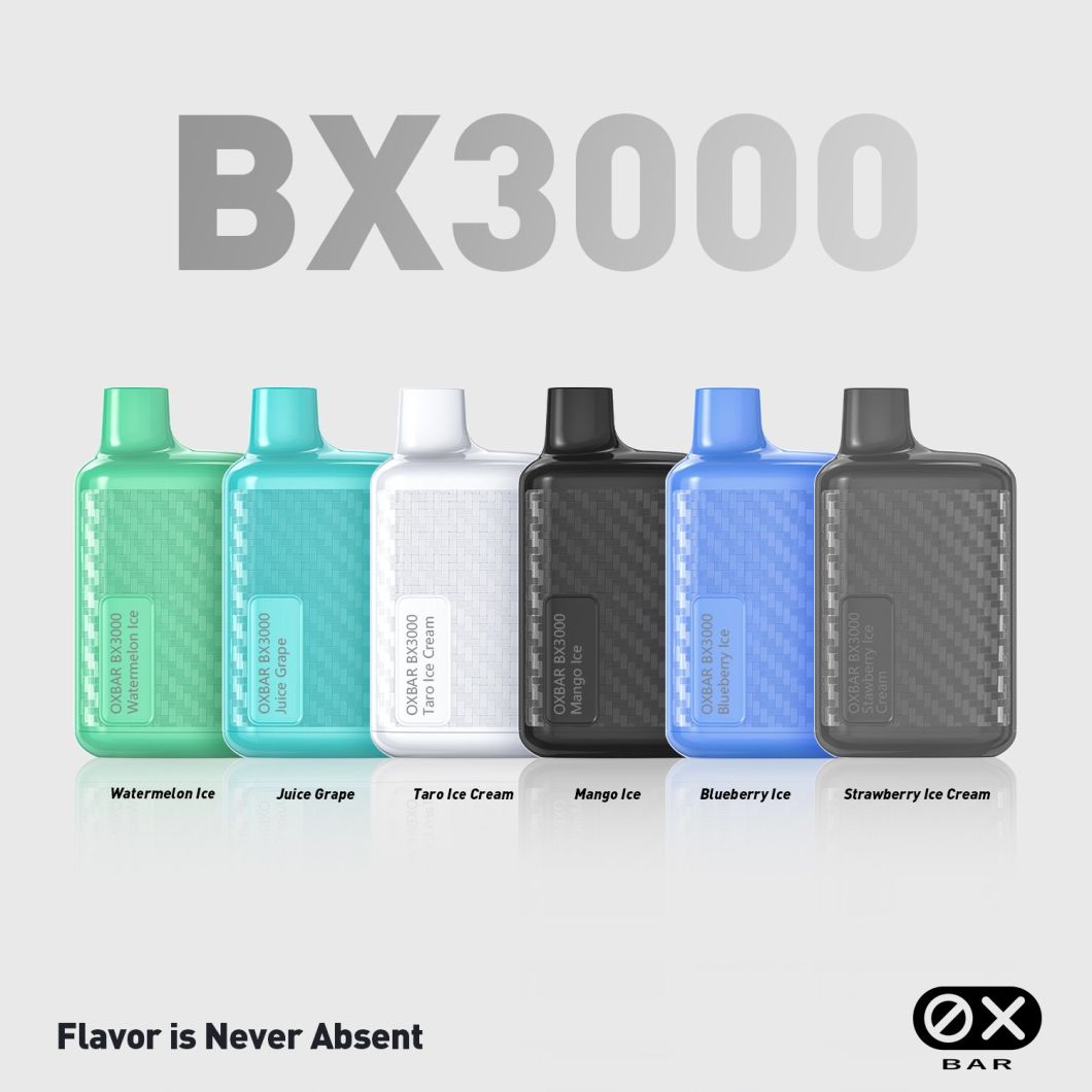 PROMO 2X45$ OXBAR BX3000 Puffs Vape Desechable